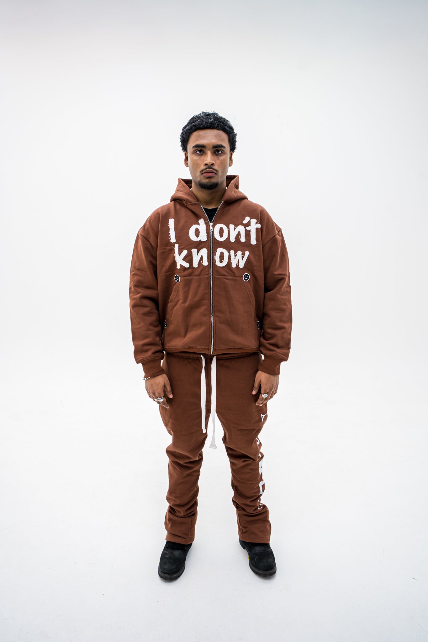 BROWN ‘IDK’ TRACKSUIT