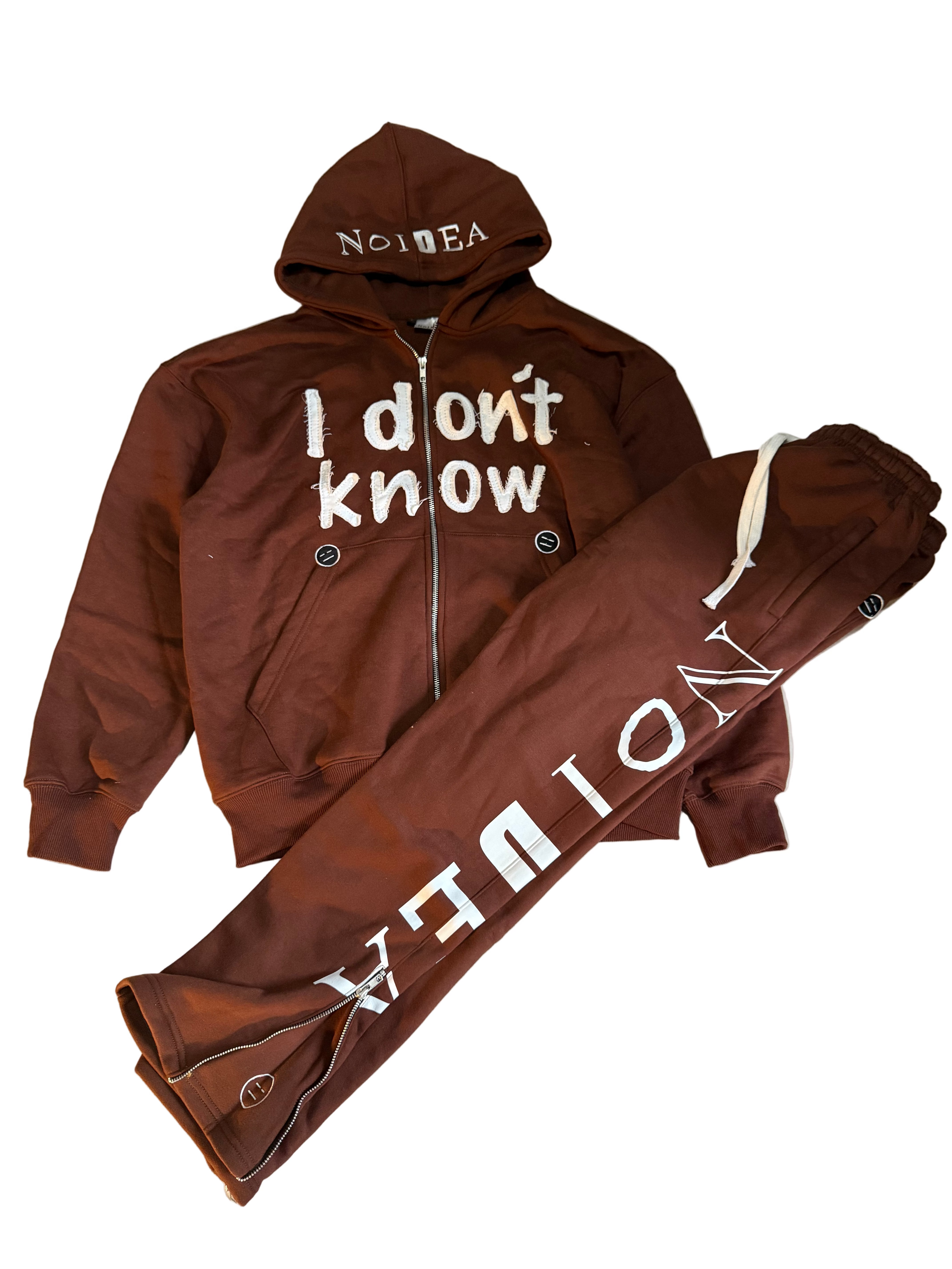 PRE-ORDER Brown IDK Tracksuit