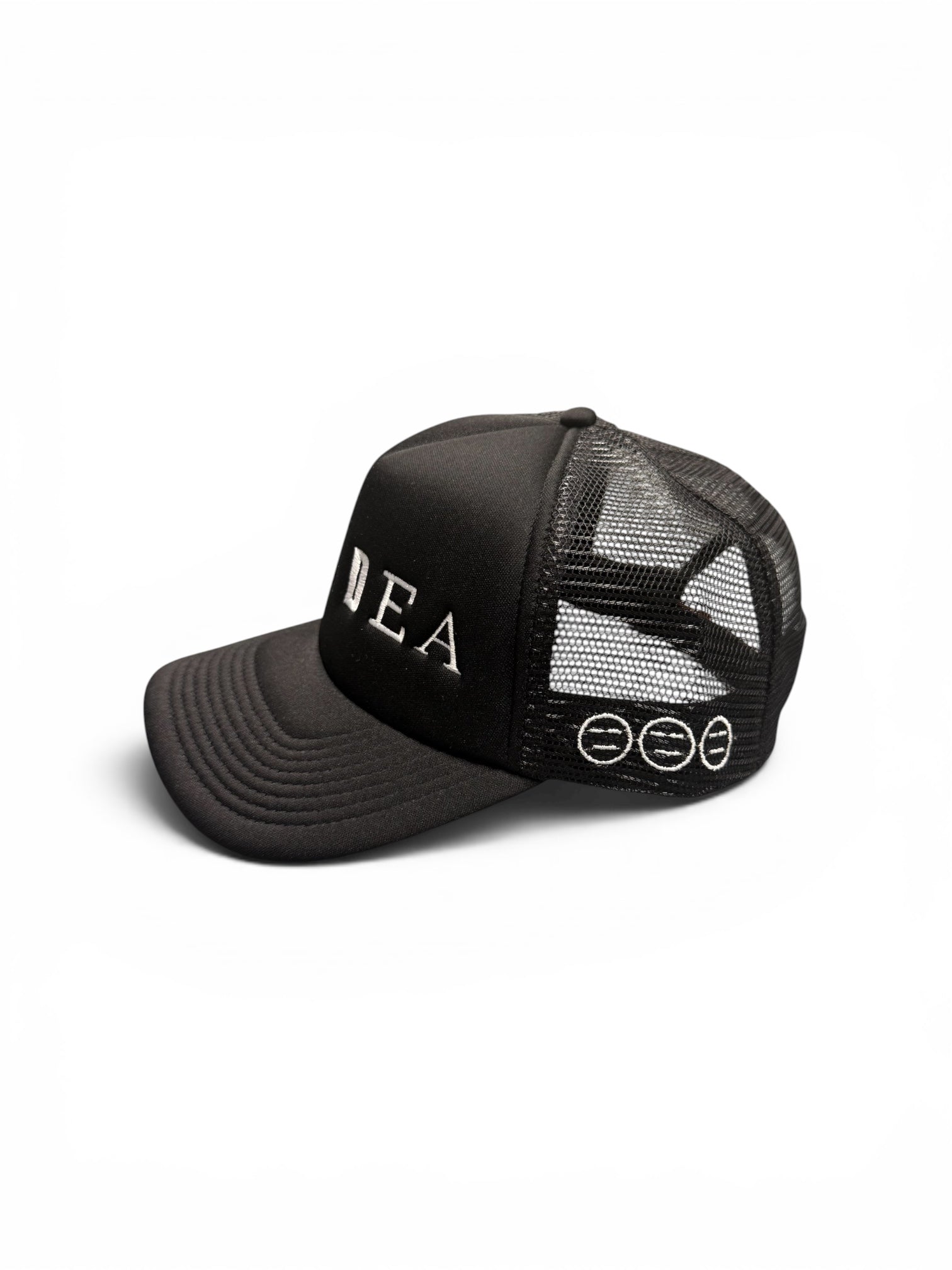 Black Trucker Hat (unisex)