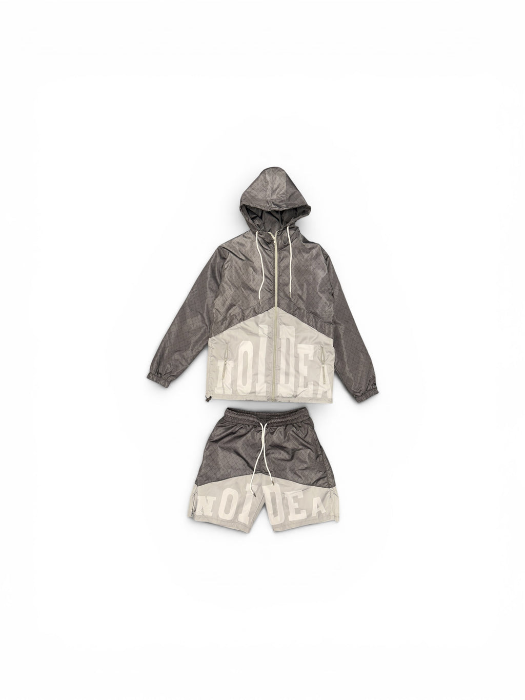 Grey Silver Short-Set
