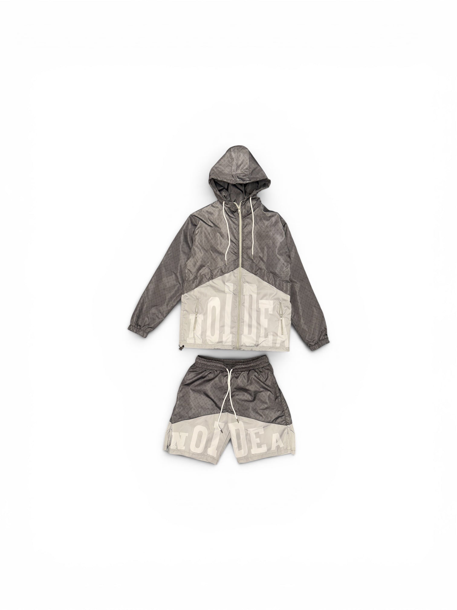 Grey Silver Short-Set