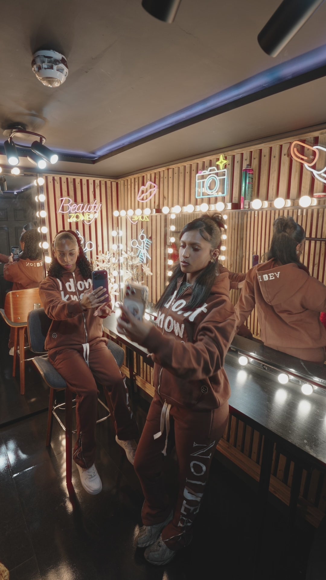 BROWN ‘IDK’ TRACKSUIT